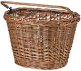 Basil Bremen Wicker KF - fietsmand - voorop - natuur