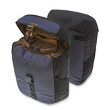 Basil Miles Dubbele Fietstas, waterdicht, Universal Bridge systeem, 34L, zwart antraciet