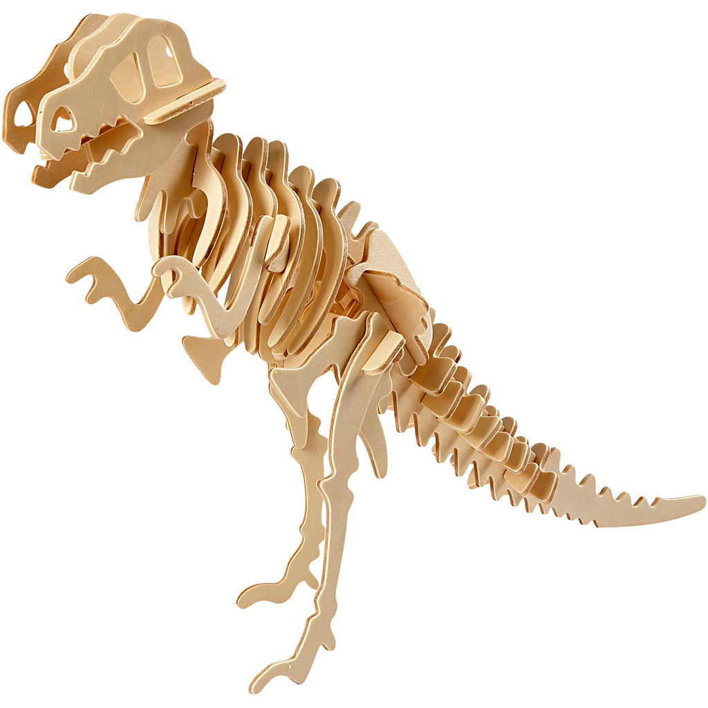 Creativ company 3d puzzel, dinosaurus, afm 33x8x23 cm, 1 stuk
