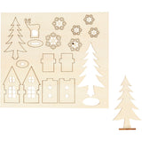 Maak en Versier je Kerst Decoratie Huis