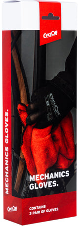 Cyclon montagehandschoenen m8 - rood (3 paar)