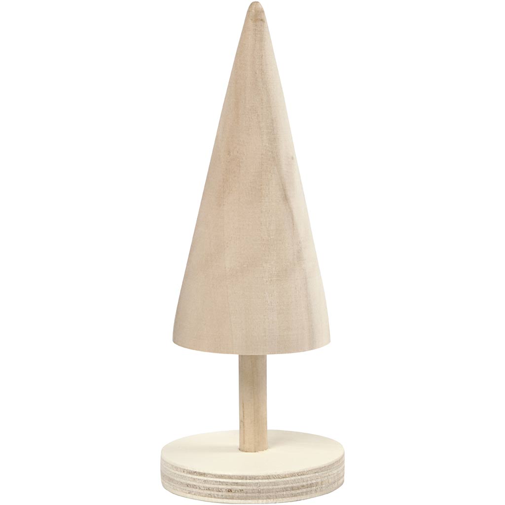 Creativ company kerstboom, h: 15,5 cm, d 5 cm, 1 stuk