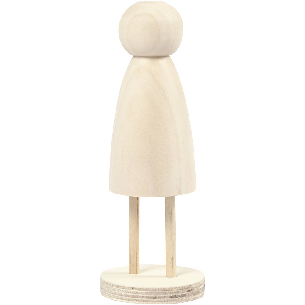 Creatief bedrijfsfiguur, h: 13,8 cm, d 5 cm, 1 stuk