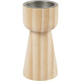 Creative company kaarsenhouders, h: 11 cm, d 5,5 cm, 1 stuk