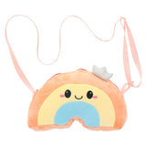 Pluchiez pluche handtasje assorti regenboog cupcake