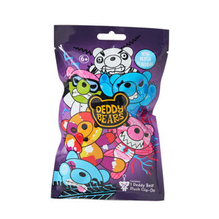 Deddy bears pluche met clip serie 3 blind bag 10 cm
