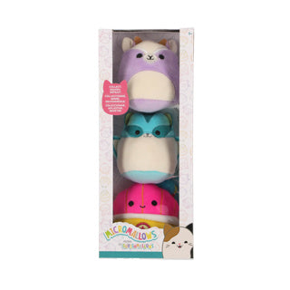 Squishmallows micromallows pluche 6,5cm 3 pack tia, mariska louden