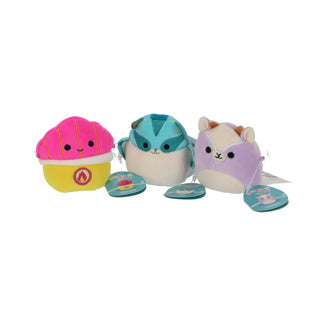 Squishmallows micromallows pluche 6,5cm 3 pack tia, mariska louden
