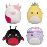 Micromallows pluche 6,5 cm 4 stuks set 3