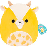 Jazwares squishmallows knuffel pluche - miel the yellow goat - 30cm