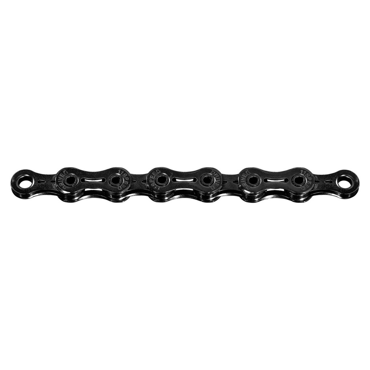 Sunrace cn11z ketting, 1 2 x 11 128 11-speed, 126links zwart, hollow pin en schakels.