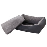 Sun garden luxe hondenmand lucky + kussen 59x67x20 cm bruin beige
