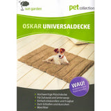 Sun garden oskar oprolbaar hondenkleed 100x65x4 cm donkerbruin