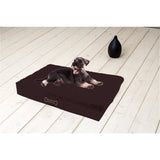 Sun garden buddy orthopedisch hondenkussen 100x65x10cm donkerbruin