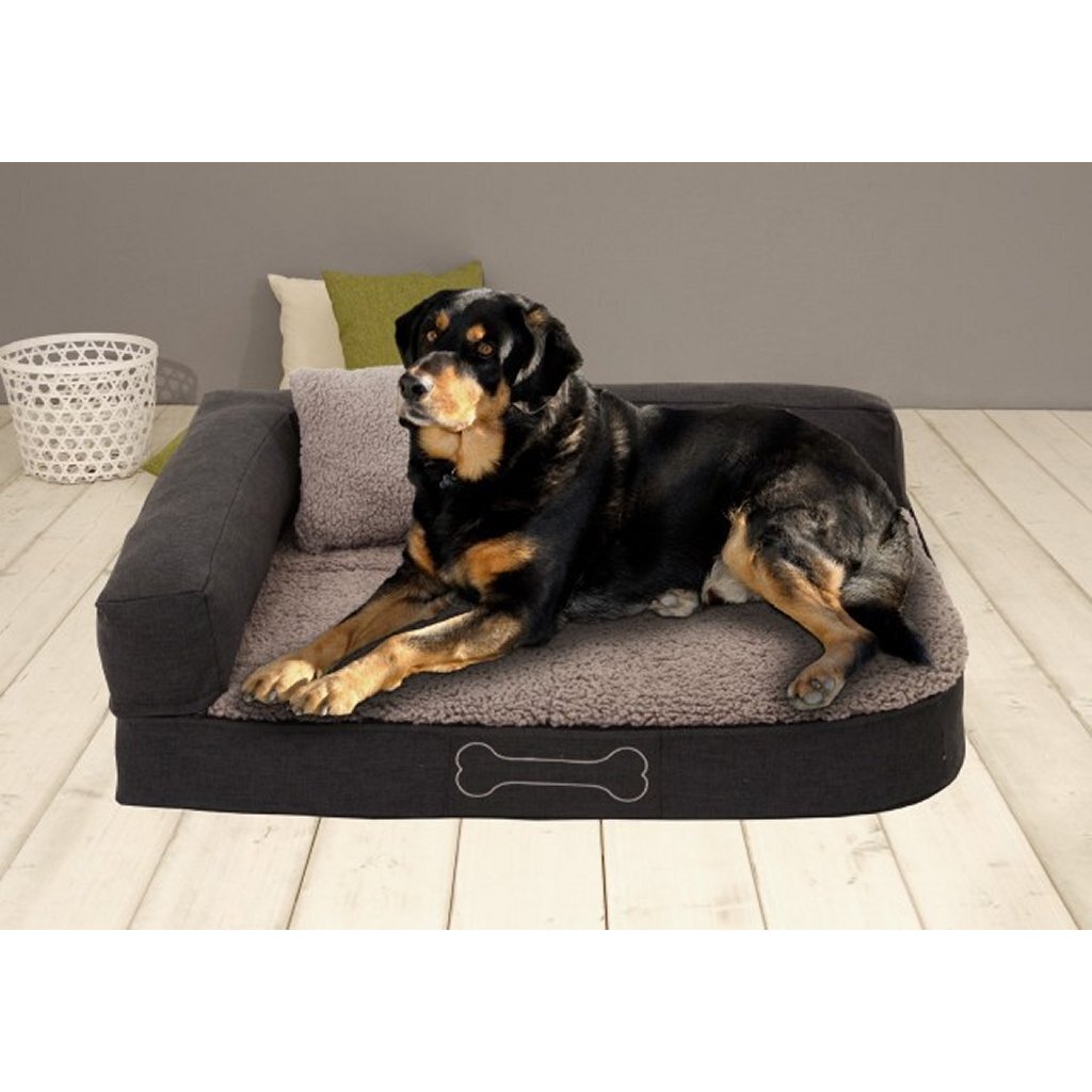Sun garden pallina orthopedisch hondenkussen 80x60x25 cm bruin beige
