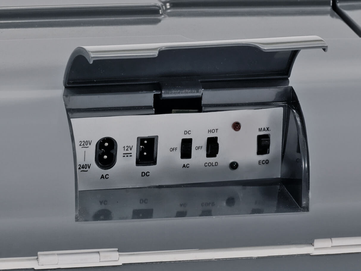 Outwell ecocool slate grey 24 12v 230v koelbox