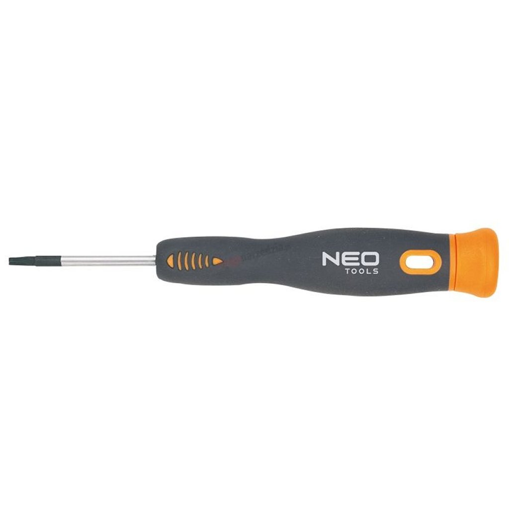 Neo tools torx schroevendraaier t6x40mm magnetisch crmo staal