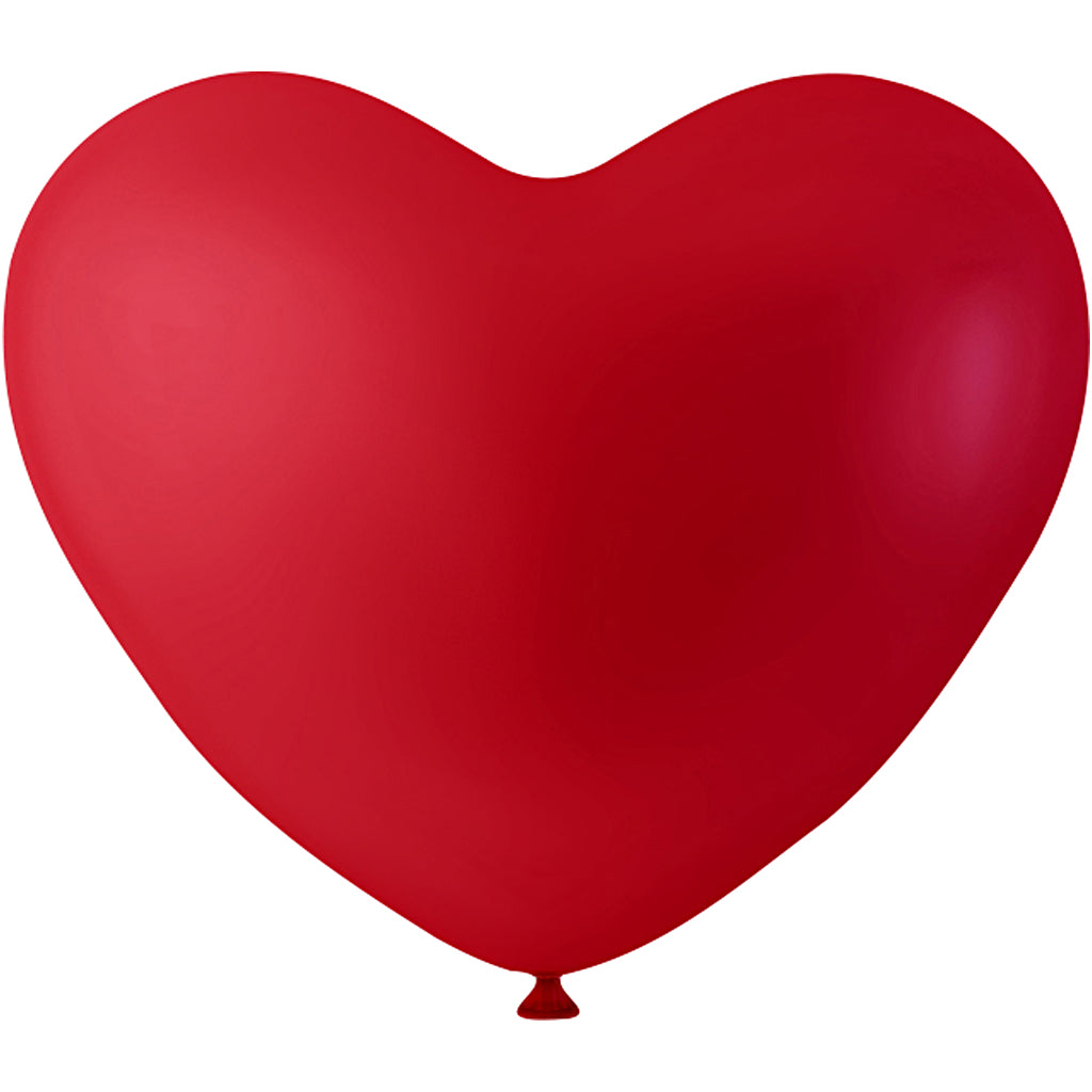 Creative company ballonnen, hart, rood, 8 stuk 1 doos