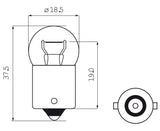 Bosma lamp 6v-15w ba15s