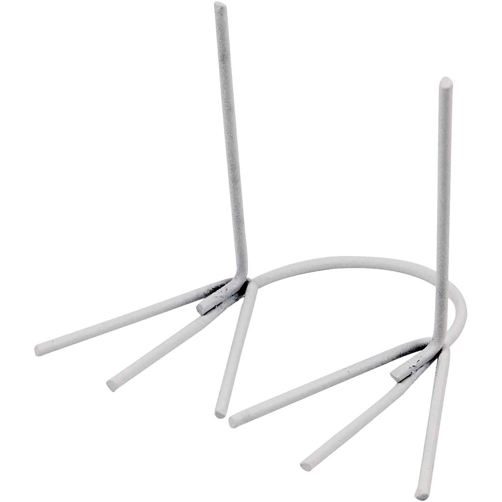 Creativ company kippenvoeten, h: 5 cm, b: 3,5 cm, wit, 20 paar 1 doos