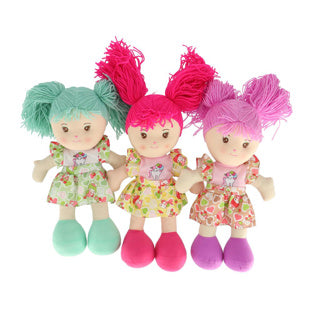 My beautiful dolls room pop stof 40 cm 3 assorti