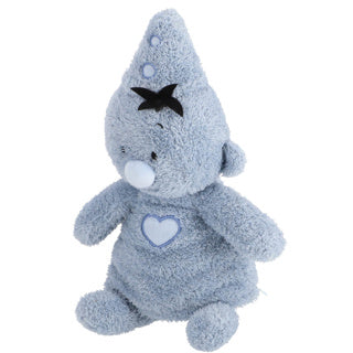 Studio 100 bumba knuffel fluffy pluche - blauw, 35cm