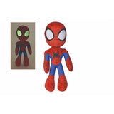 Spidey pluche met oplichtende ogen in donker 25 cm