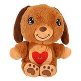 Basic pluche knuffel dier met projector + licht