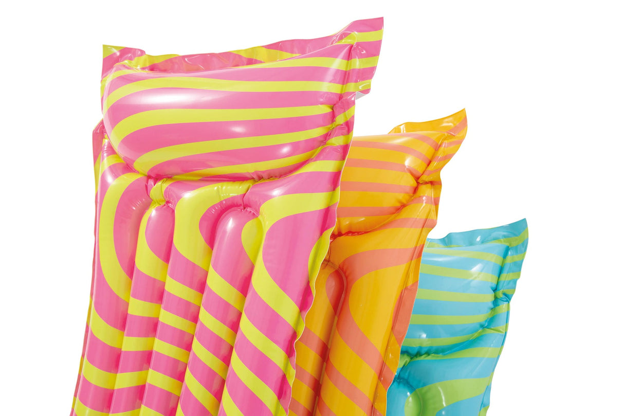 Intex razzle dazzle luchtbed - roze