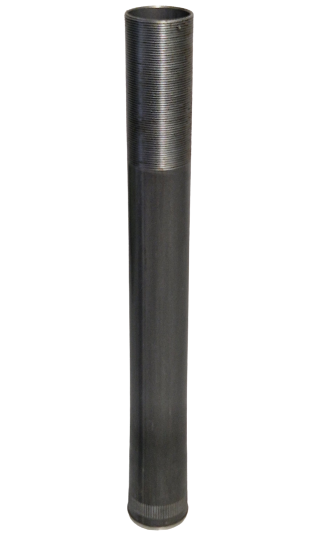 Vorkbuis 1 25.4x200 cromo x60mm draad 3851302