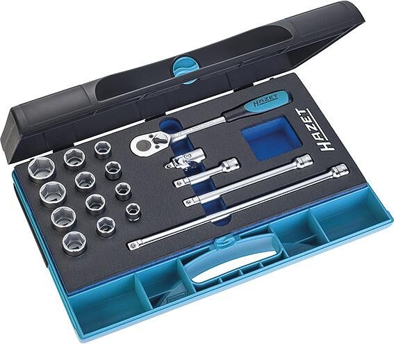 Hazet dopsleutel set 880 17 socket wrench set 3 8