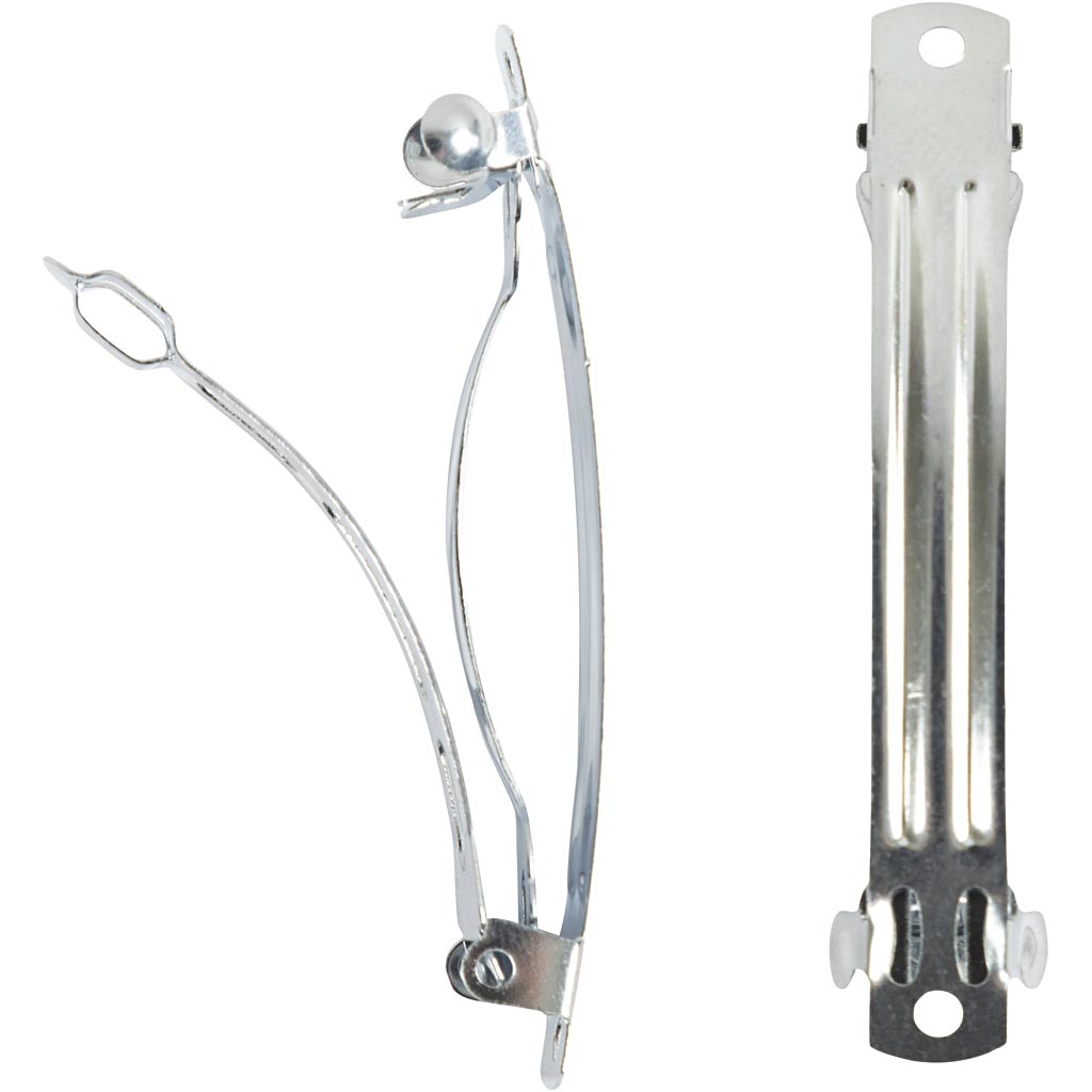 Creativ company sierspeld, l: 6 cm, b: 6 mm, verzilverd, 20 stuk 1 doos