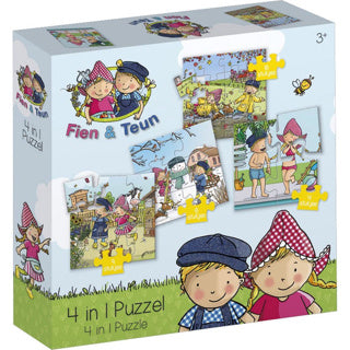 Fien Teun Puzzel 4in1