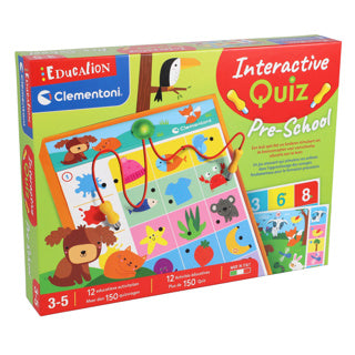 Clementoni Educatie Interactieve Quiz Kleuterschool Leerspel