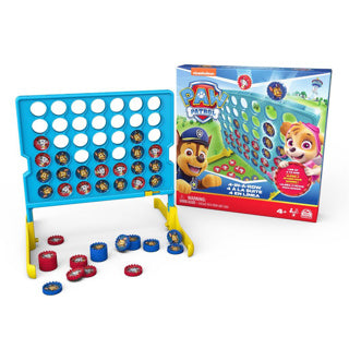 Spinmaster paw patrol four in a row - kinderspel