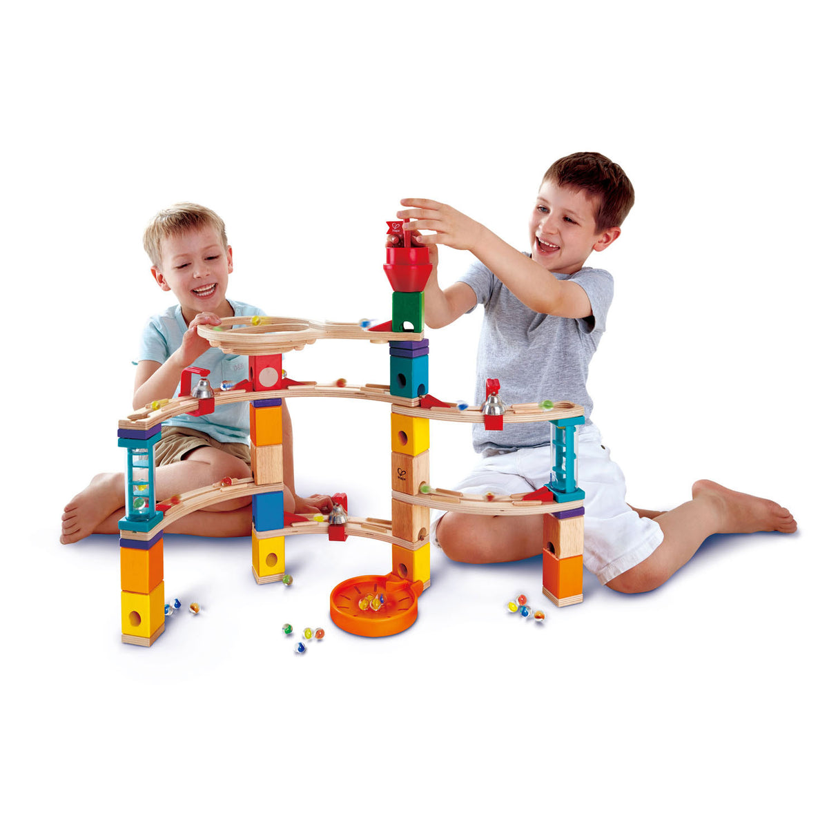 Hape quadrilla castle escape knikkerbaan