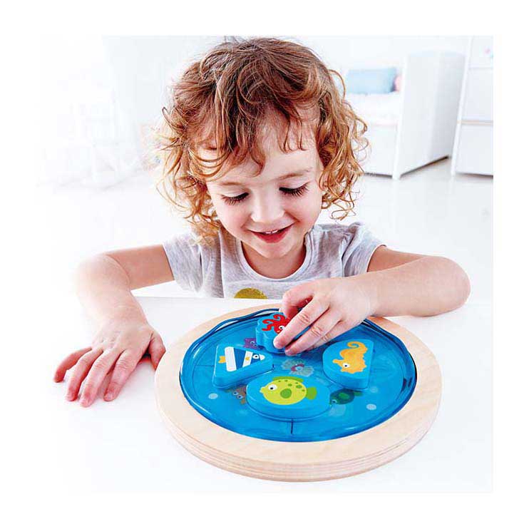 Hape onderwaterwereld vormenpuzzel