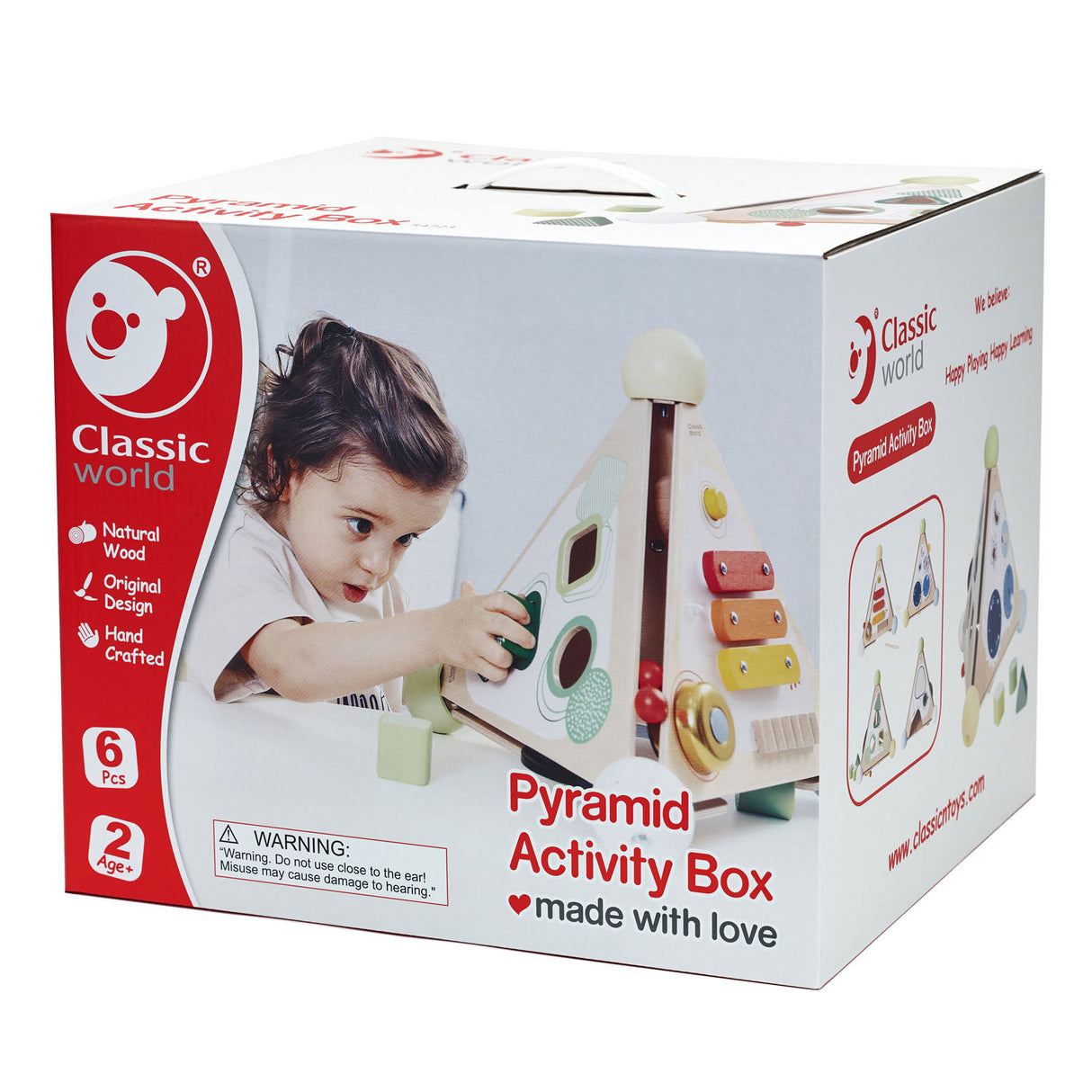 Classic World World Piramide Activiteitenbox