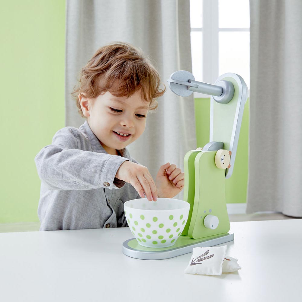 Classic World World Houten Mixer, 4dlg