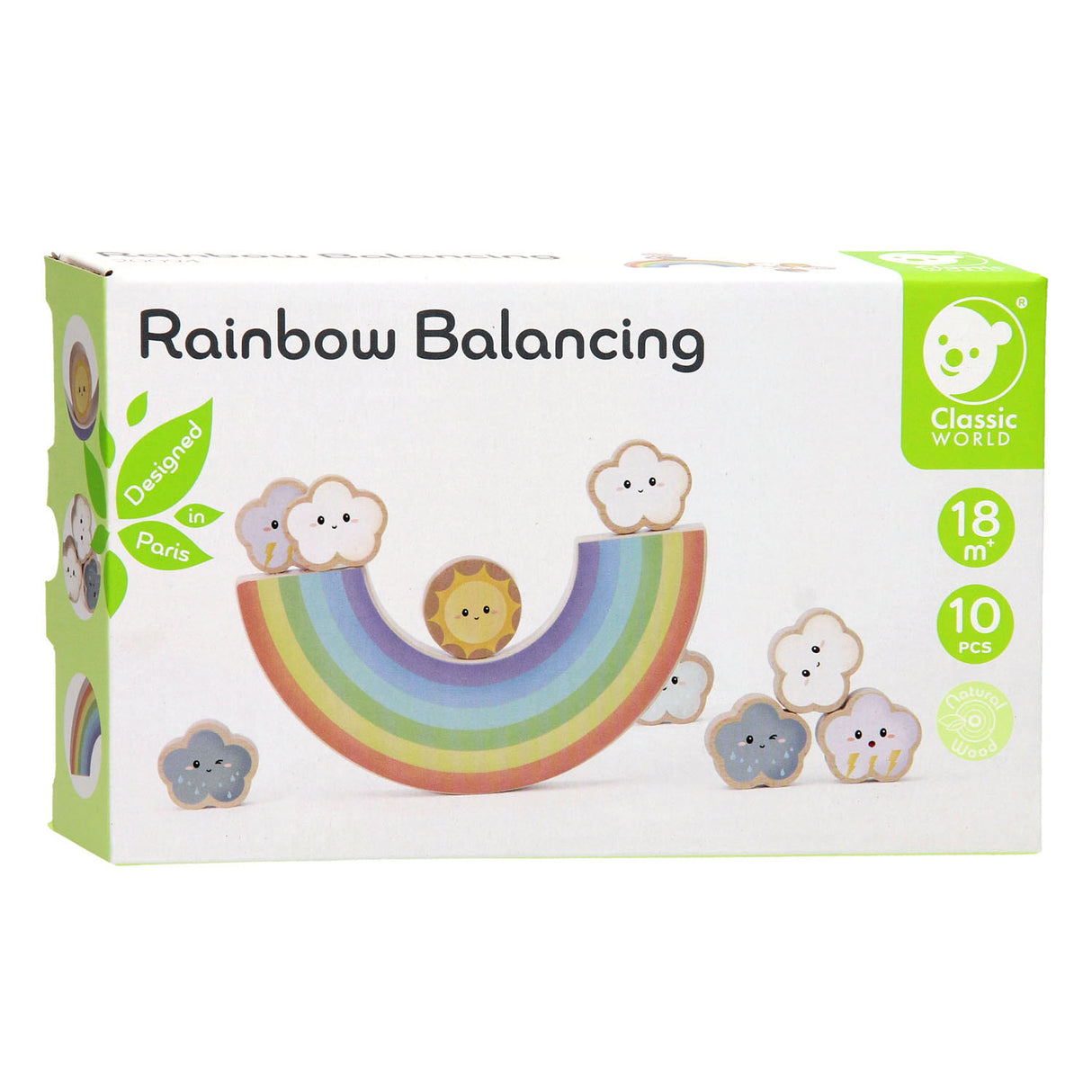 Classic world balans regenboog