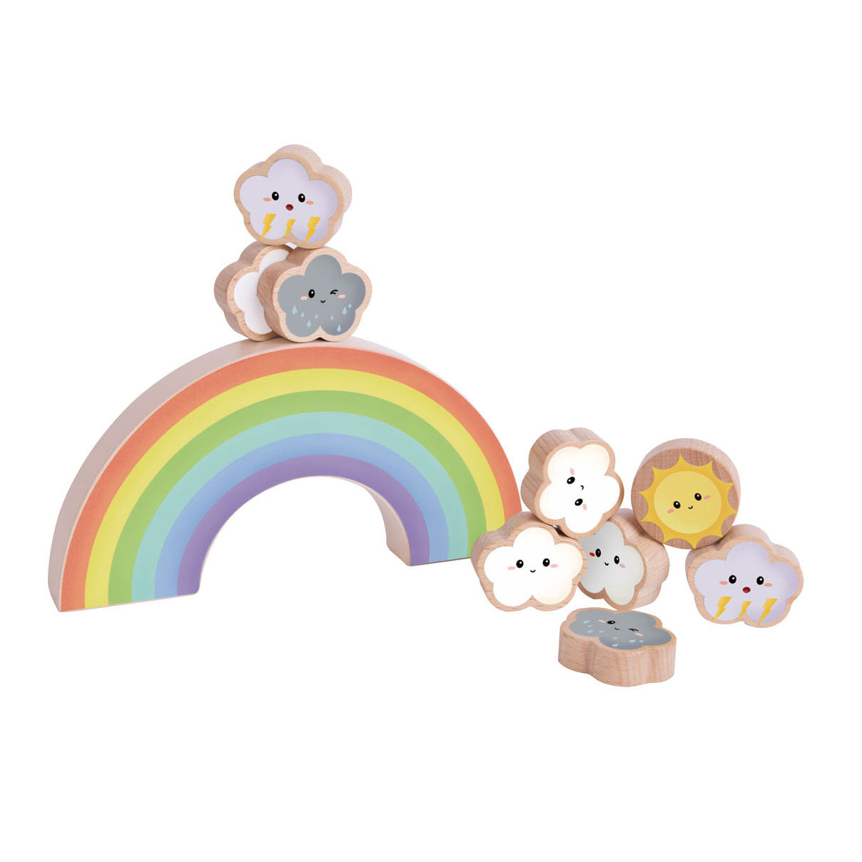 Classic world balans regenboog