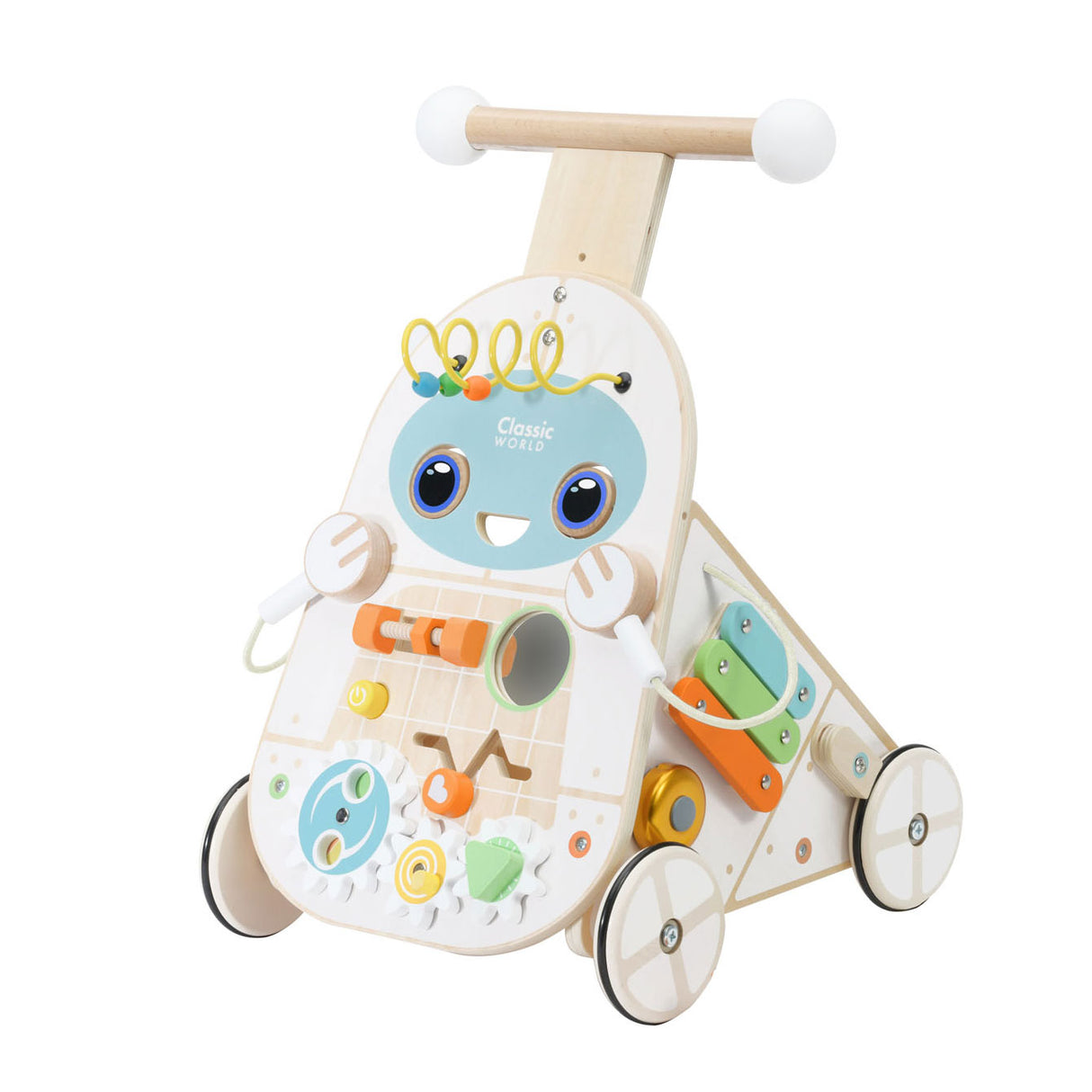 Classic world baby walker hout