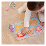 Classic World World Houten Puzzel Oceaan Dieren, 13st.
