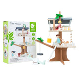 Classic World World Houten Poppenhuis Boomhut, 31dlg.