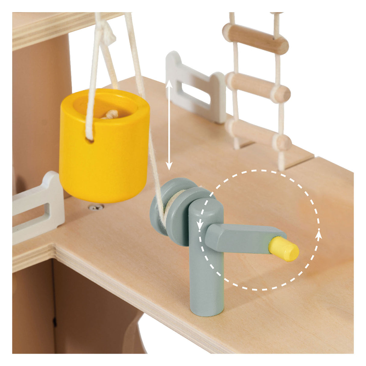 Classic World World Houten Poppenhuis Boomhut, 31dlg.