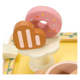 Classic World World Houten Theeset Grace met Dienblad, 14dlg.