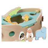 Classic World World Houten Noah's Ark Boot Bouwset met Dieren, 16dlg.