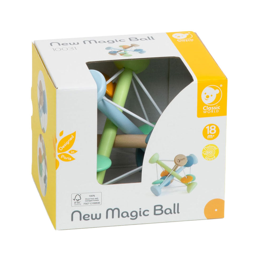 Classic world houten magische bal