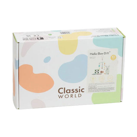 Classic world baby hello speelgoed box 0-6 maanden