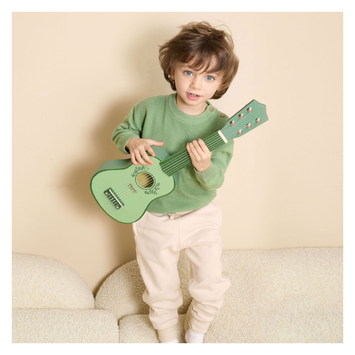Classic world houten vintage gitaar